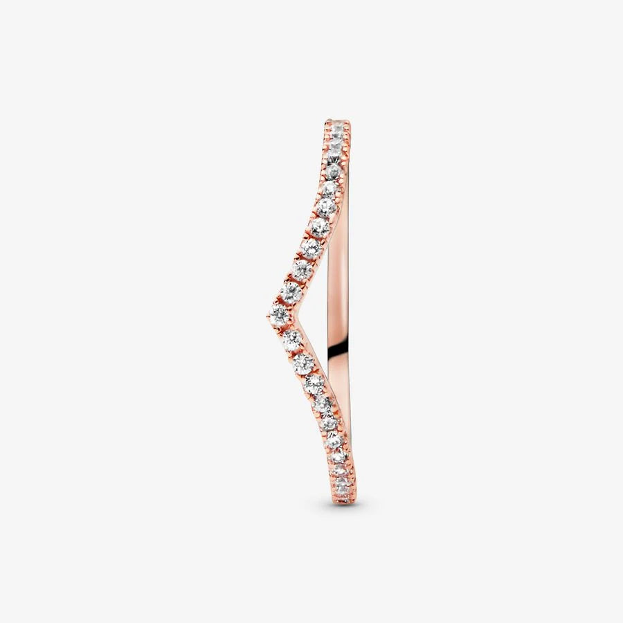 Anel Wishbone Brilhante