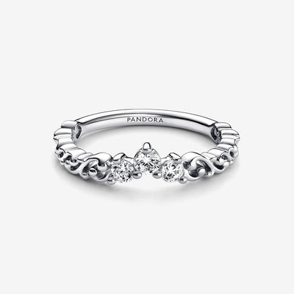 Anel Regal Swirl Tiara
