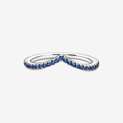Anel Timeless Wish Sparkling Azul