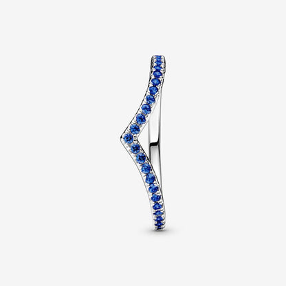Anel Timeless Wish Sparkling Azul
