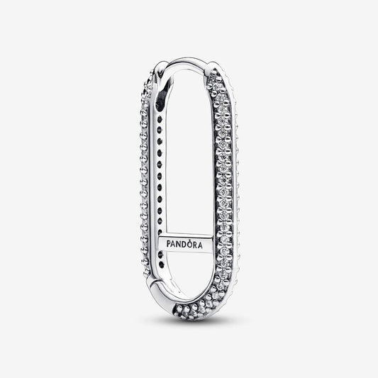Brinco Individual Elo Pavé Longo Pandora ME