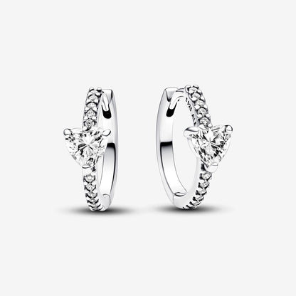 Argolas Sparkling Heart