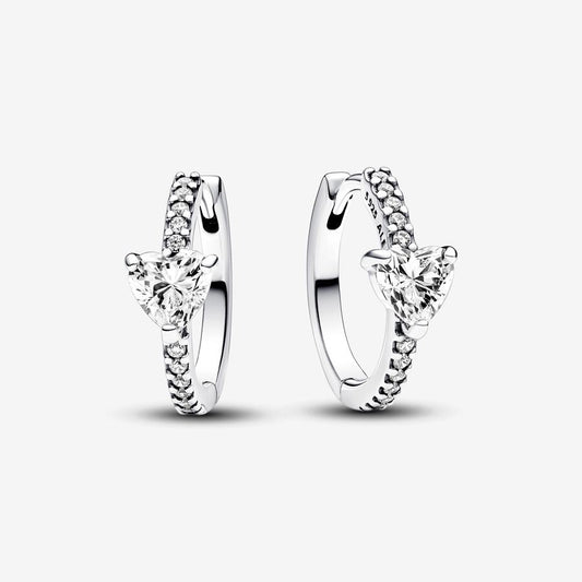Argolas Sparkling Heart