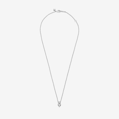 Colar Pandora Double Heart Pendant Sparkling