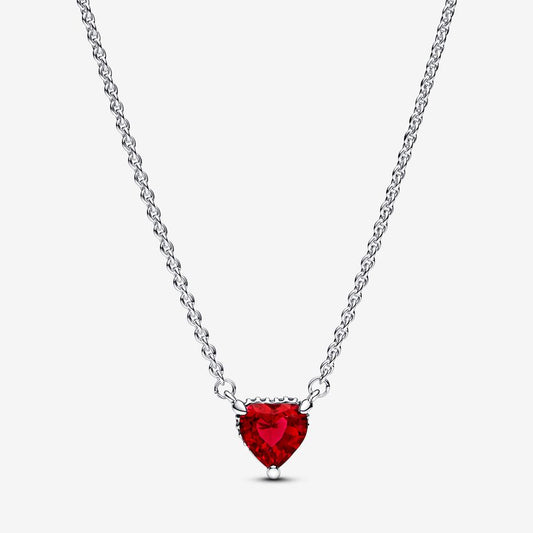 Colar Sparkling Heart Halo