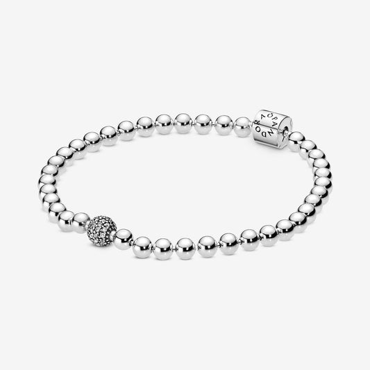 Pulseira Beads & Pavé