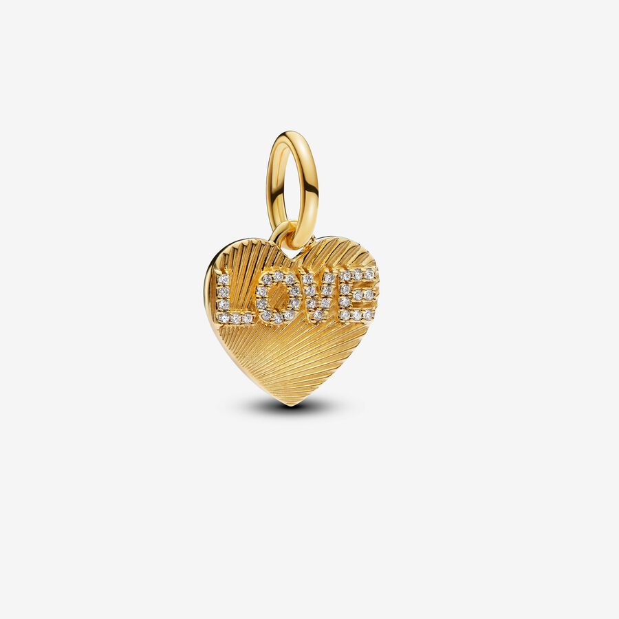 Conta Pendente Coração Love Gravável