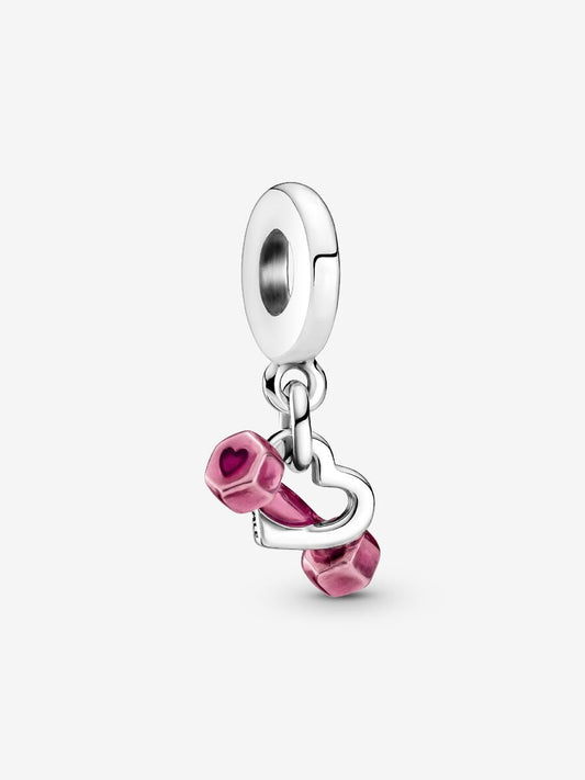Conta Pendente Love for Fit Prata