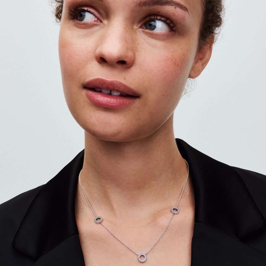 Colar Pavé Circles